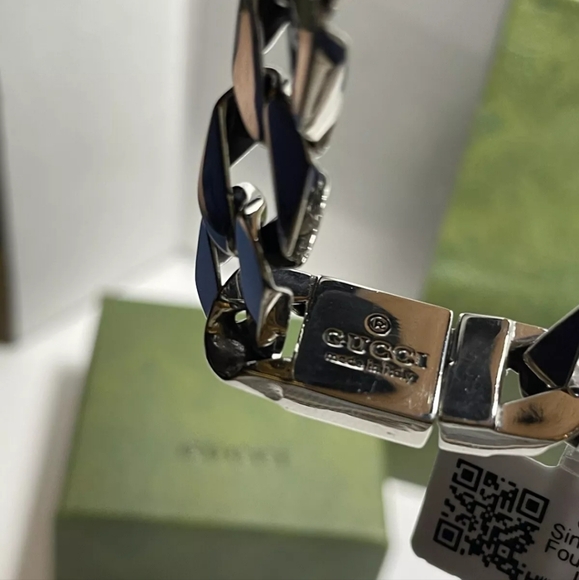 AUTH GUCCI CURB CHAIN/ BNWT - Picture 2 of 3